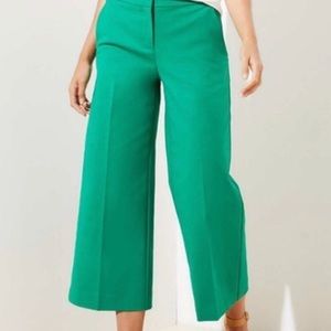 J Crew Wide Leg Cropped Pant